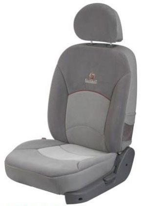 Europa Dotted Grey Car Seat Cover