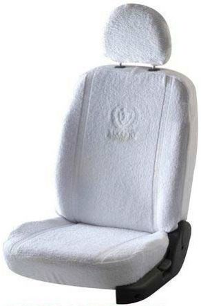 Towel Super Soft White Car Seat Cover