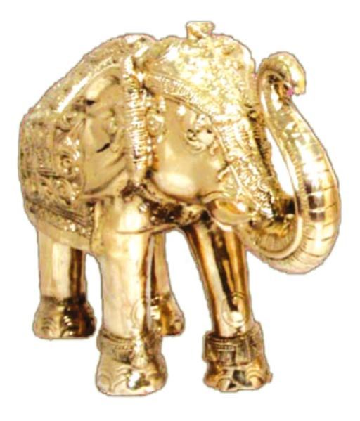 Brass Elephant Statue