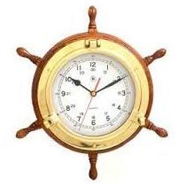 Blowup Clock Ship Wheel