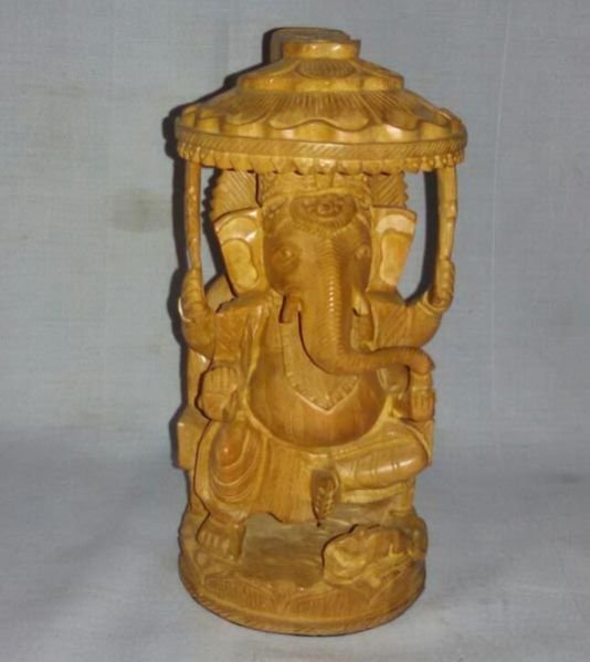 Wooden Ganesh ji