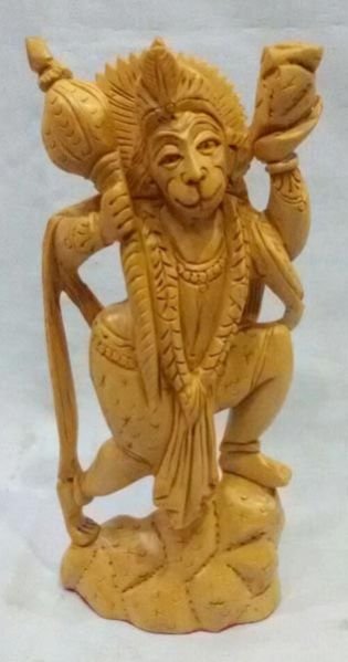 Wooden Hanuman Ji