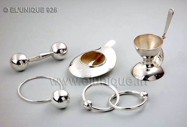 EL BY 003 Sterling Silver Baby Gift