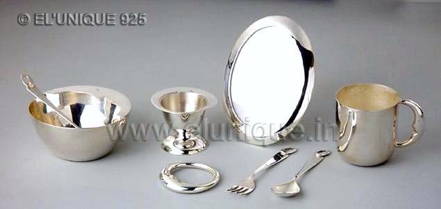 EL BY 004 Sterling Silver Baby Gift
