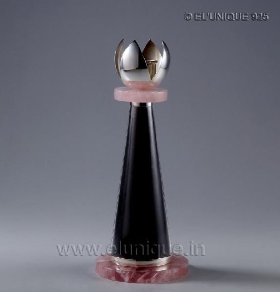 EL CS 008 Sterling Silver Candle Stand