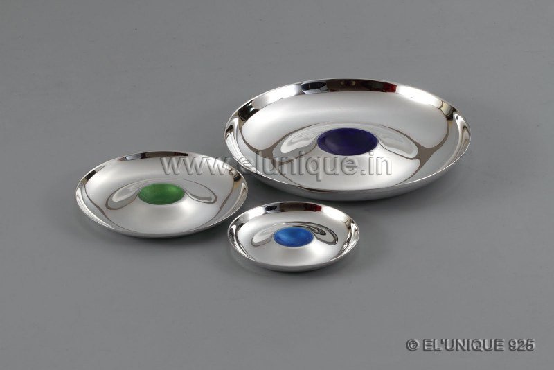 EL TP 003 Sterling Silver Platter
