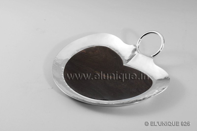 EL TP 004 Sterling Silver Platter