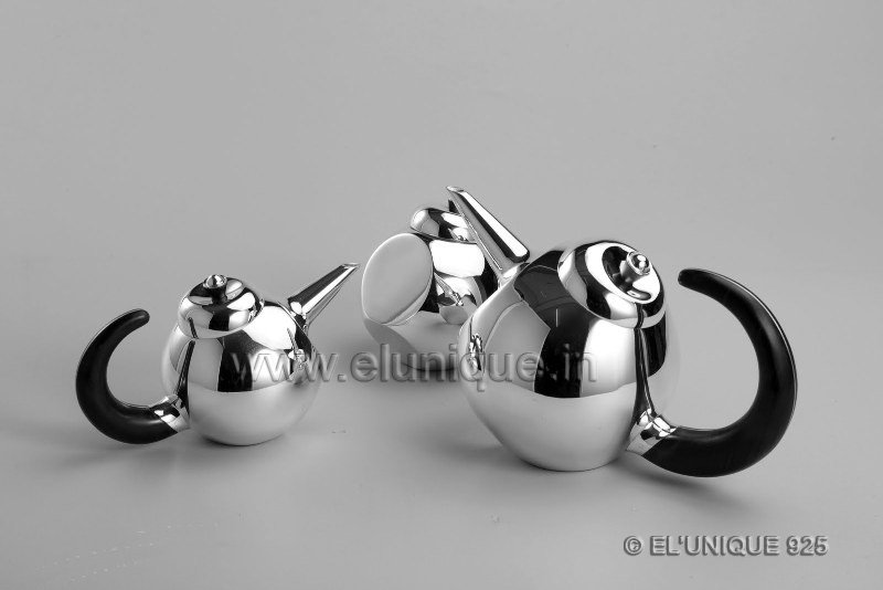 EL TS 001 Sterling Silver Tea Set