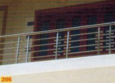 206 Stainless Steel Balcony Railings