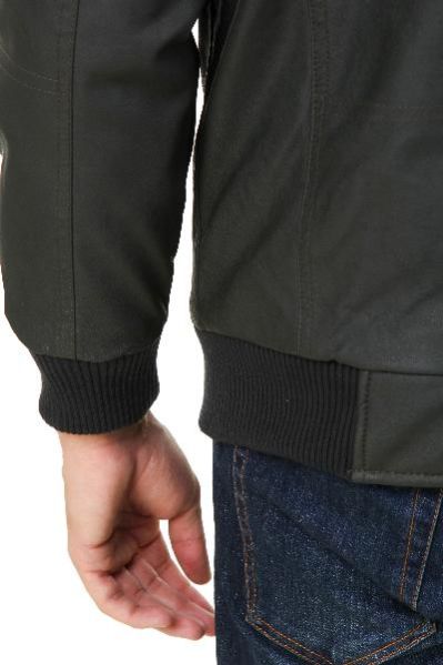 Hard Military Leather Jacket 08