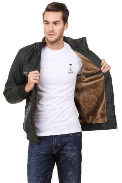 Hard Military Leather Jacket 09