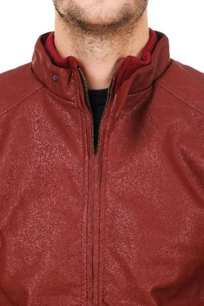 Mens Hard Leather Jacket 05