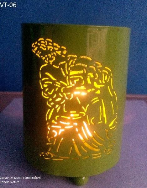 Brass Handcrafted Candle Votive 01