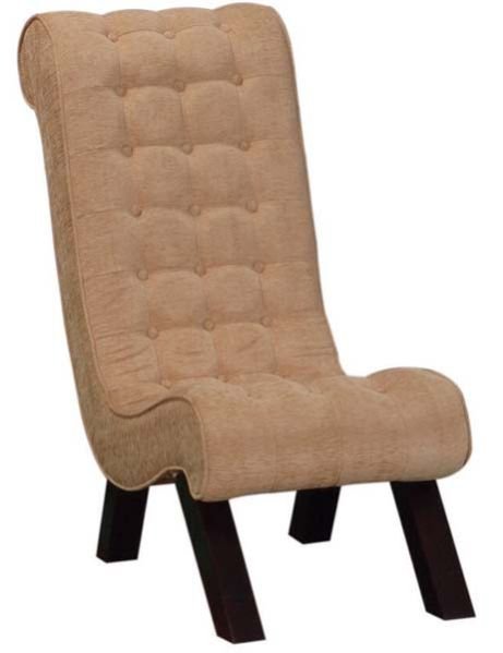 Canvas Leather Chair 03