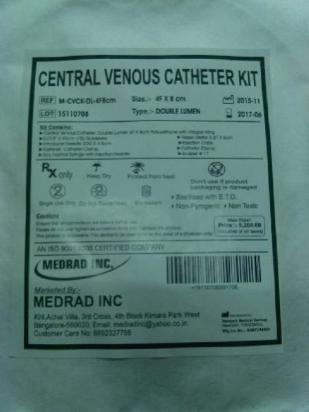 Central Venous Catheter Kit 01