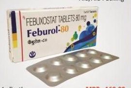 Feburol 80mg Tablets