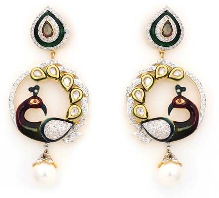 AD Kundan Earrings