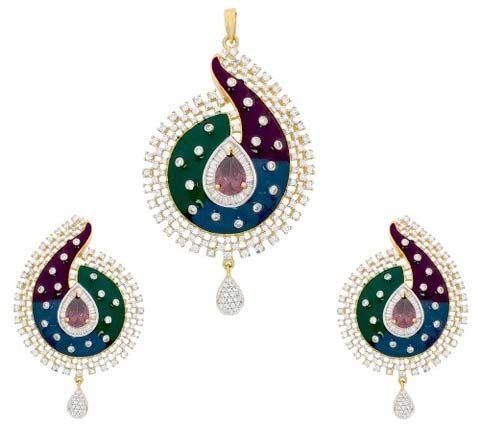 AD Pendant SET and Earrings