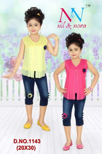 Girls Capri & Top Set (1143)