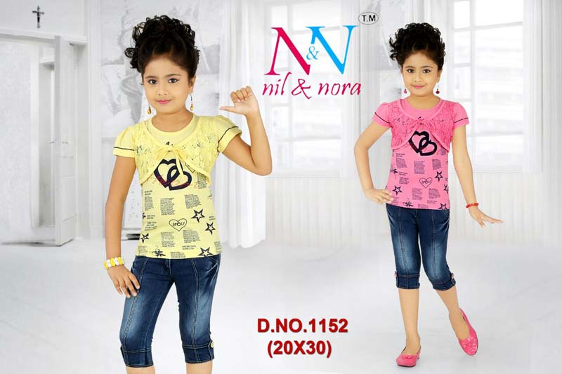 Girls Capri & Top Set (1152)