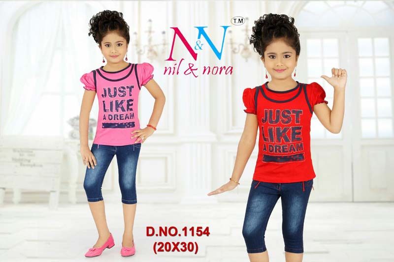 Girls Capri & Top Set (1154)