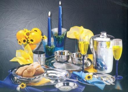 Mayur Platinum Dinner Set