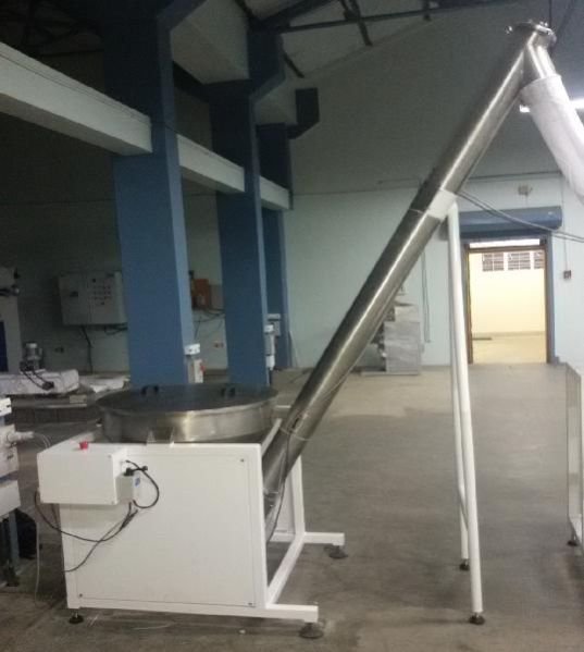 Inclined Screw Conveyor 4”