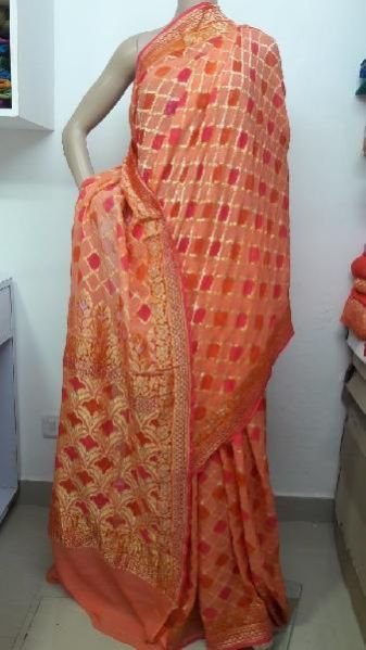 Banarasi Cchiffon Silk Saree 01