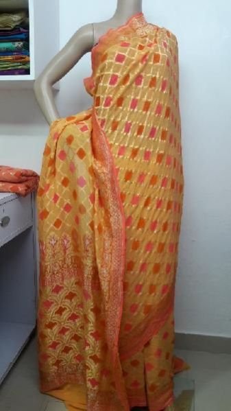 Banarasi Cchiffon Silk Saree 02