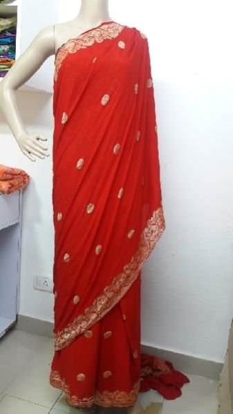 Banarasi Cchiffon Silk Saree 04