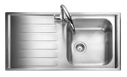 Single Bowl With Drain Board 01