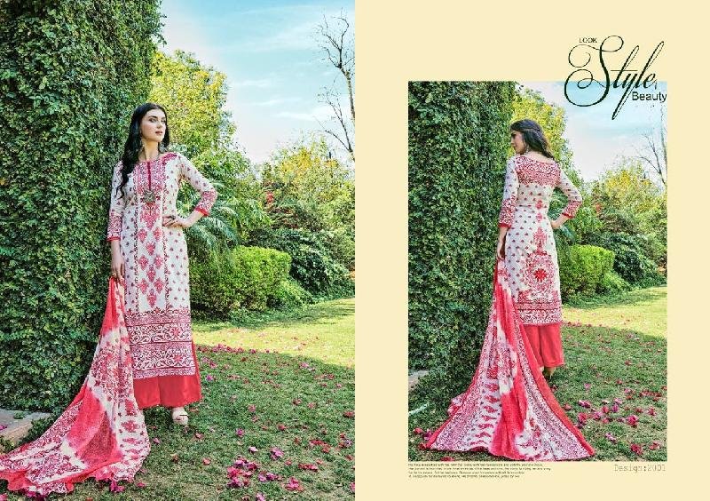 Ladies Cotton Suit 04