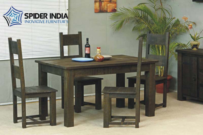 Country Dusk Wooden Dining Tables Set
