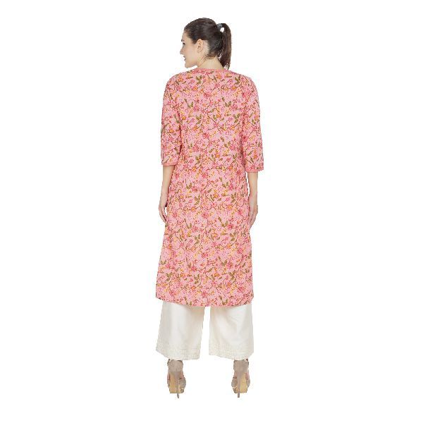 SSC005-PK Ladies Cotton Kurti