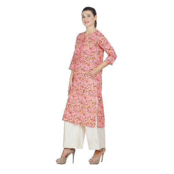 SSC005-PK Ladies Cotton Kurti