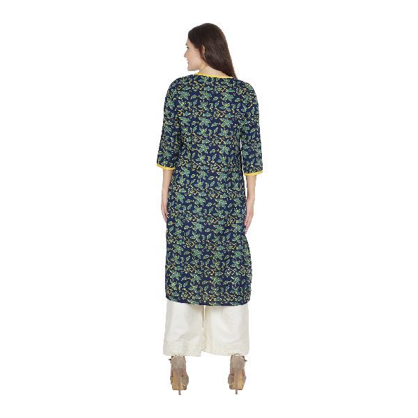SSC009-GR Ladies Cotton Kurti