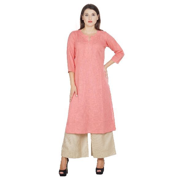 SSC013-PK Ladies Cotton Kurti