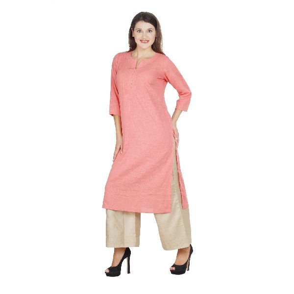 SSC013-PK Ladies Cotton Kurti