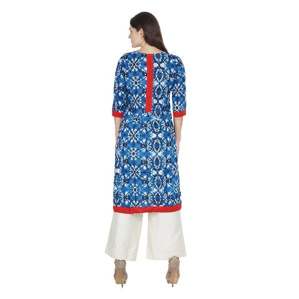 SSRA001-BL Ladies Rayon Kurti 04