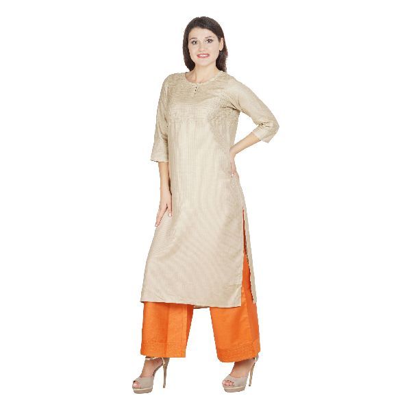 SSTC004-Baije Tussar Cotton Kurti 02