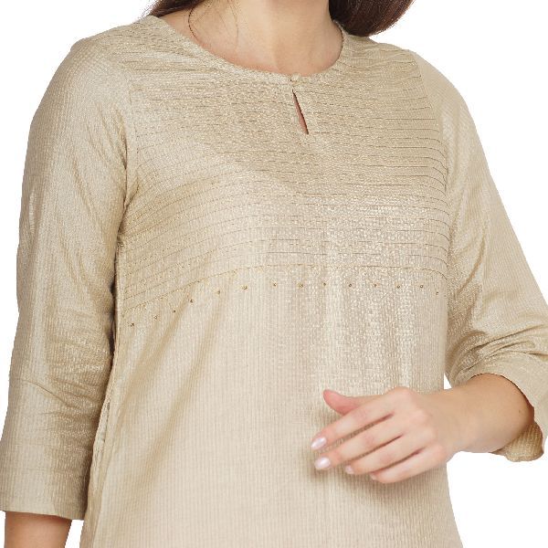 SSTC004-Baije Tussar Cotton Kurti 05