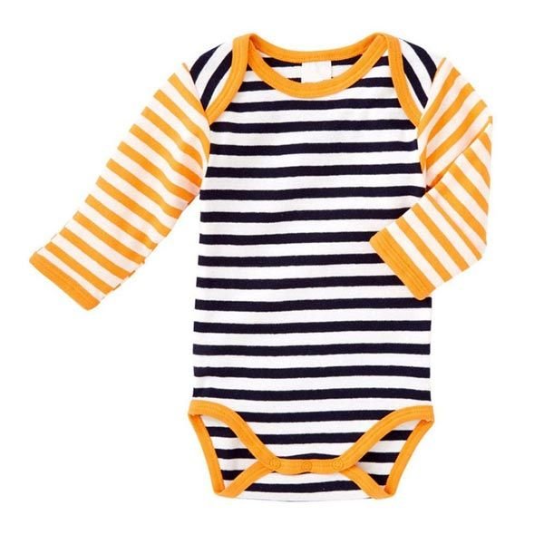 Long Sleeve Lap Shoulder Baby Rompers