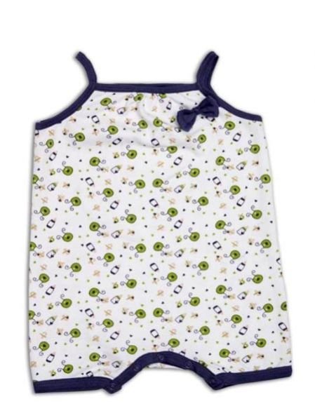 Short Sleeve Half Baby Rompers