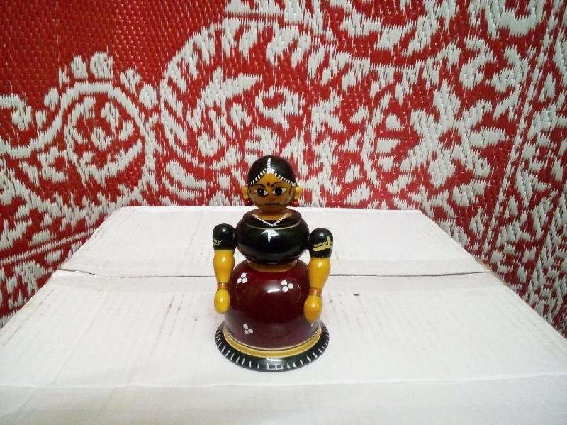 Wooden Kungumam Box 01