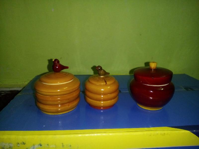 Wooden Kungumam Box 03