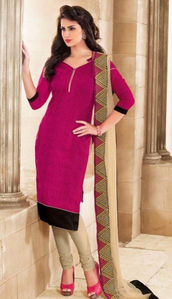 Anokhi Pink Churidar Suits