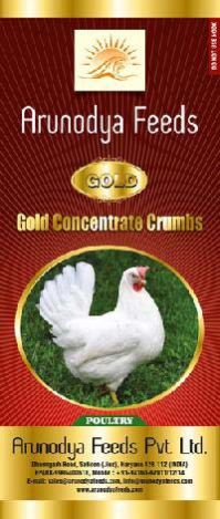 Gold Concentrate Crumbs( Polutry)