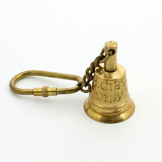 Brass Souvenir Keychain