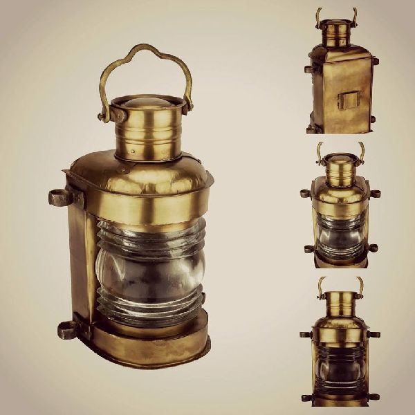 Vintage Half Round Hanging Lantern