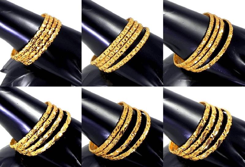 Gold Plated Bangle 03
